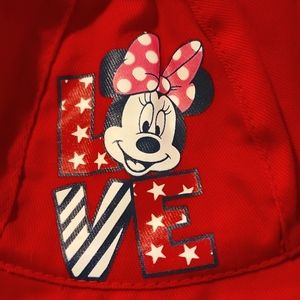 New Red Minnie Mouse Hat